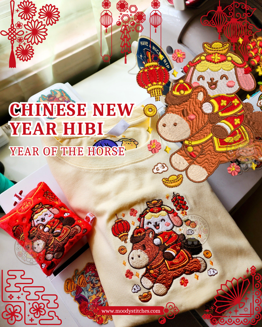 🧧✨ CNY Hibi: Year of the Horse - Plushie & Garments