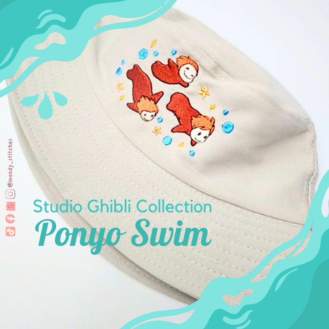 Studio Ghibli - Ponyo Swims Bucket Hat