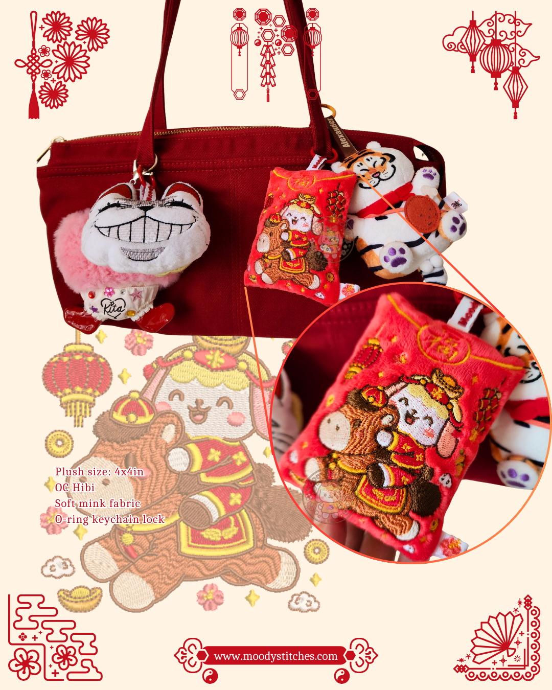 🧧✨ CNY Hibi: Year of the Horse - Plushie & Garments