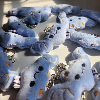 Batty Bats: Periwinkle Plushie Keychain