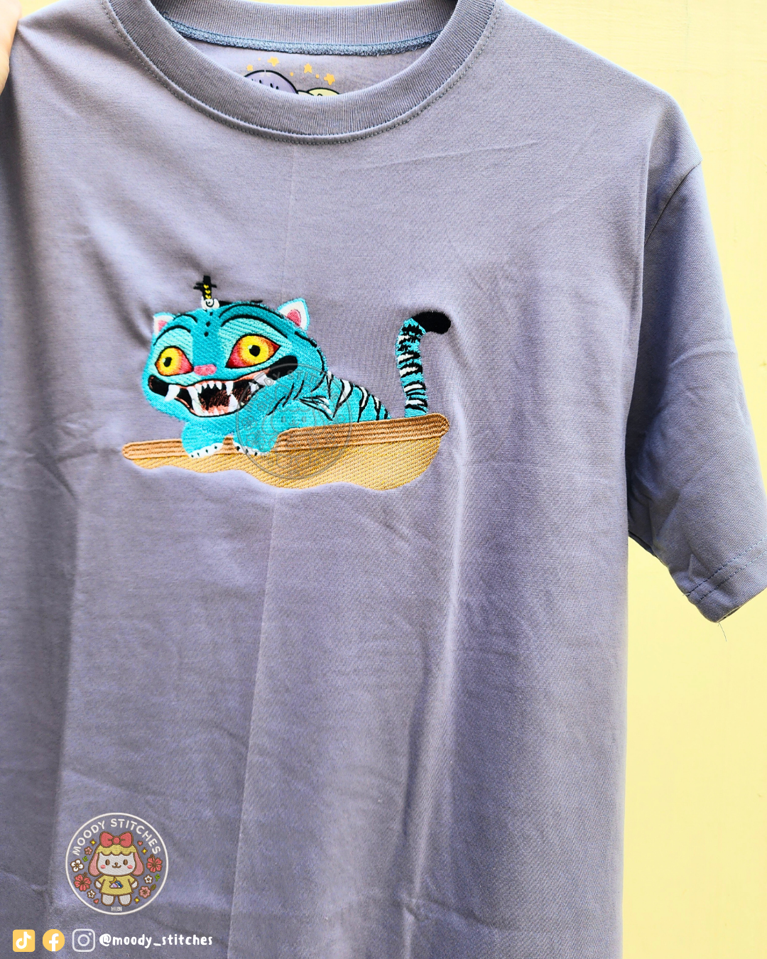 KDH Blue Tiger and Bird 🐯💙