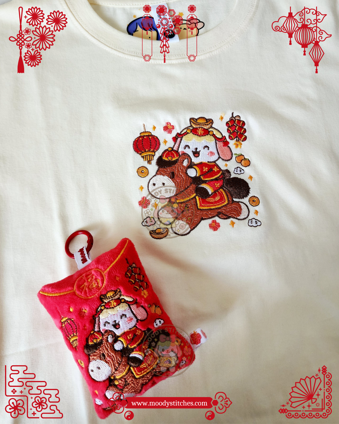 🧧✨ CNY Hibi: Year of the Horse - Plushie & Garments