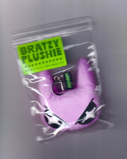 MOODY X MOODY Bratzy Plushie Keychain